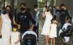 Harbhajan Singh, Geeta Basra bring their son home