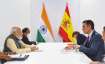 pm modi, spanish counterpart