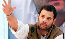 Congress president Rahul Gandhi targets PM Narendra Modi on
