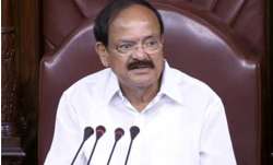 File photo of Rajya Sabha chairman Venkaiah Naidu