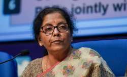Finance Minister Nirmala Sitharaman