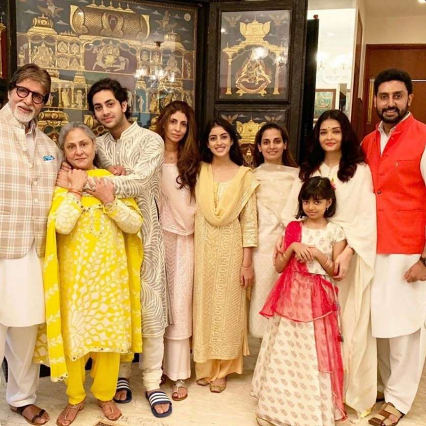 Photos Abhishek Bachchan Aishwarya Rai amitabh bachchan family