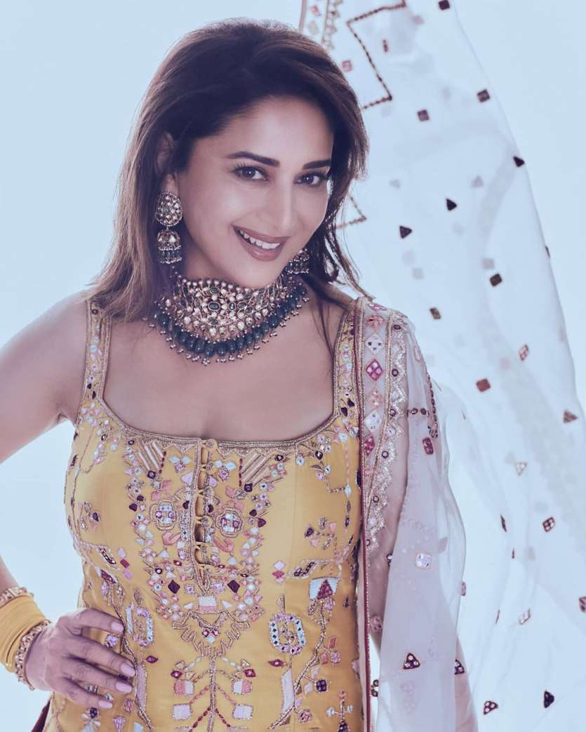 Madhuri Dixits Pretty In Pink Avatar Takes Internet By Storm In Pics