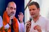 Shah hit out at the Congress over its manifesto promise of