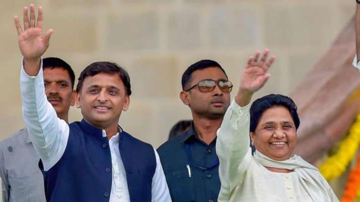 Akhilesh Yadav and Mayawati