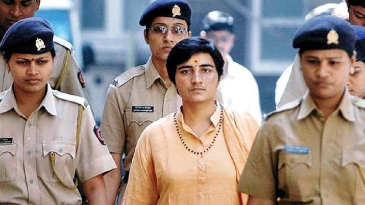 Malegaon blast accused Pragya Sadhvi appears before NIA
